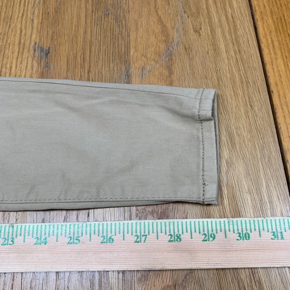 American‎ Eagle Next Level Stretch High-Rise Jegging Khaki Tan Size 0 Long NWT